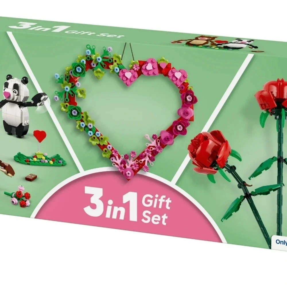 LEGO Hearts & Flowers Gift Set